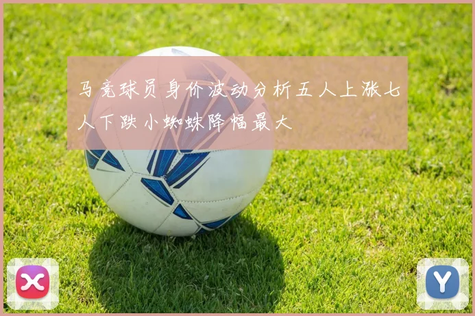 马竞球员身价波动分析五人上涨七人下跌小蜘蛛降幅最大